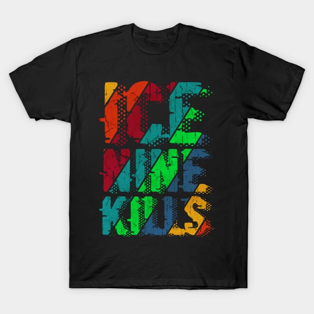 vintage color Ice Nine Kills T-Shirt by Rada.cgi